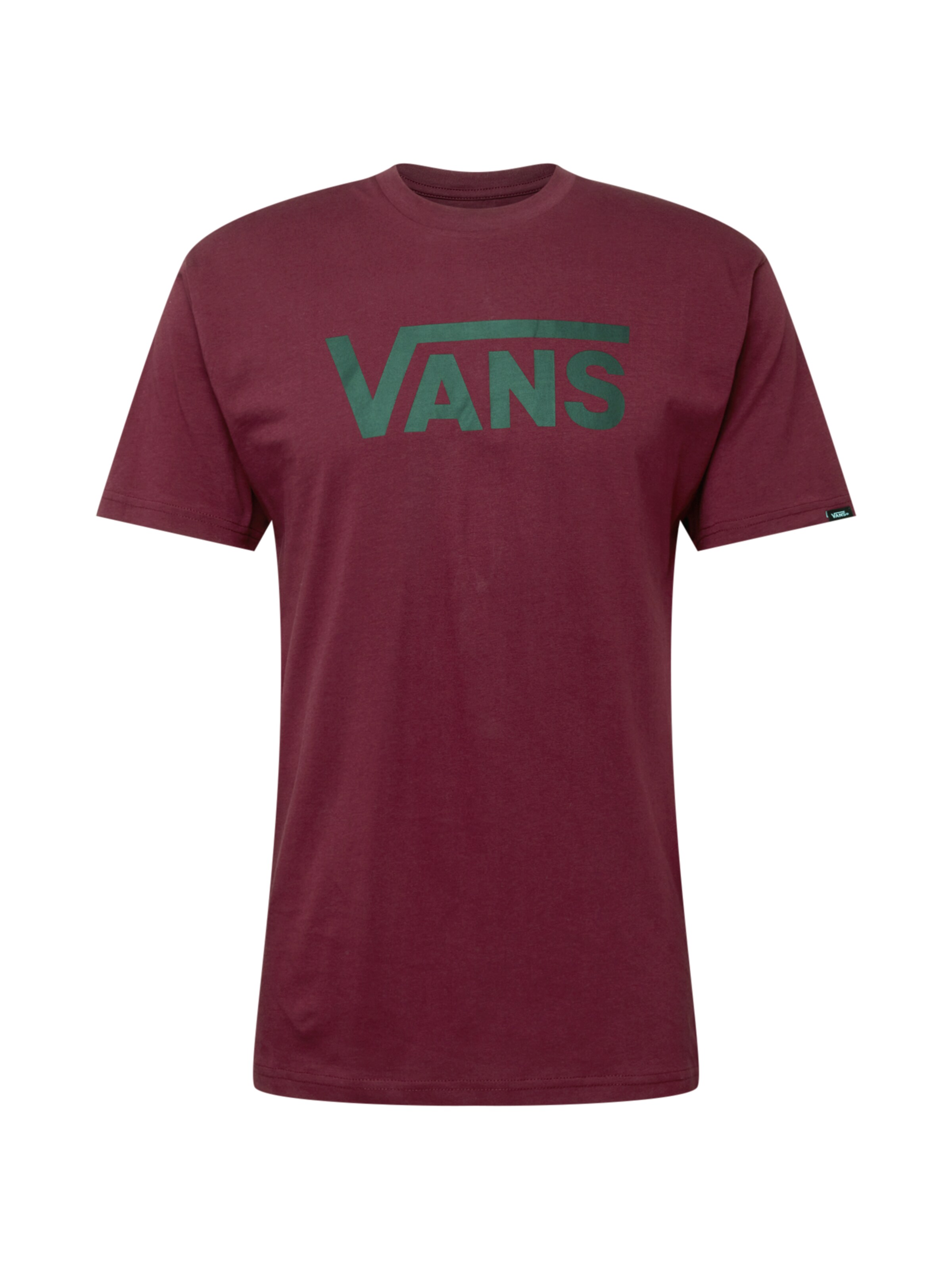 burgundy vans shirt