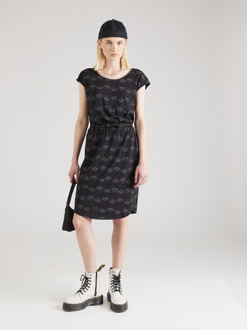 Robe 'LILITHE' Ragwear en noir : devant