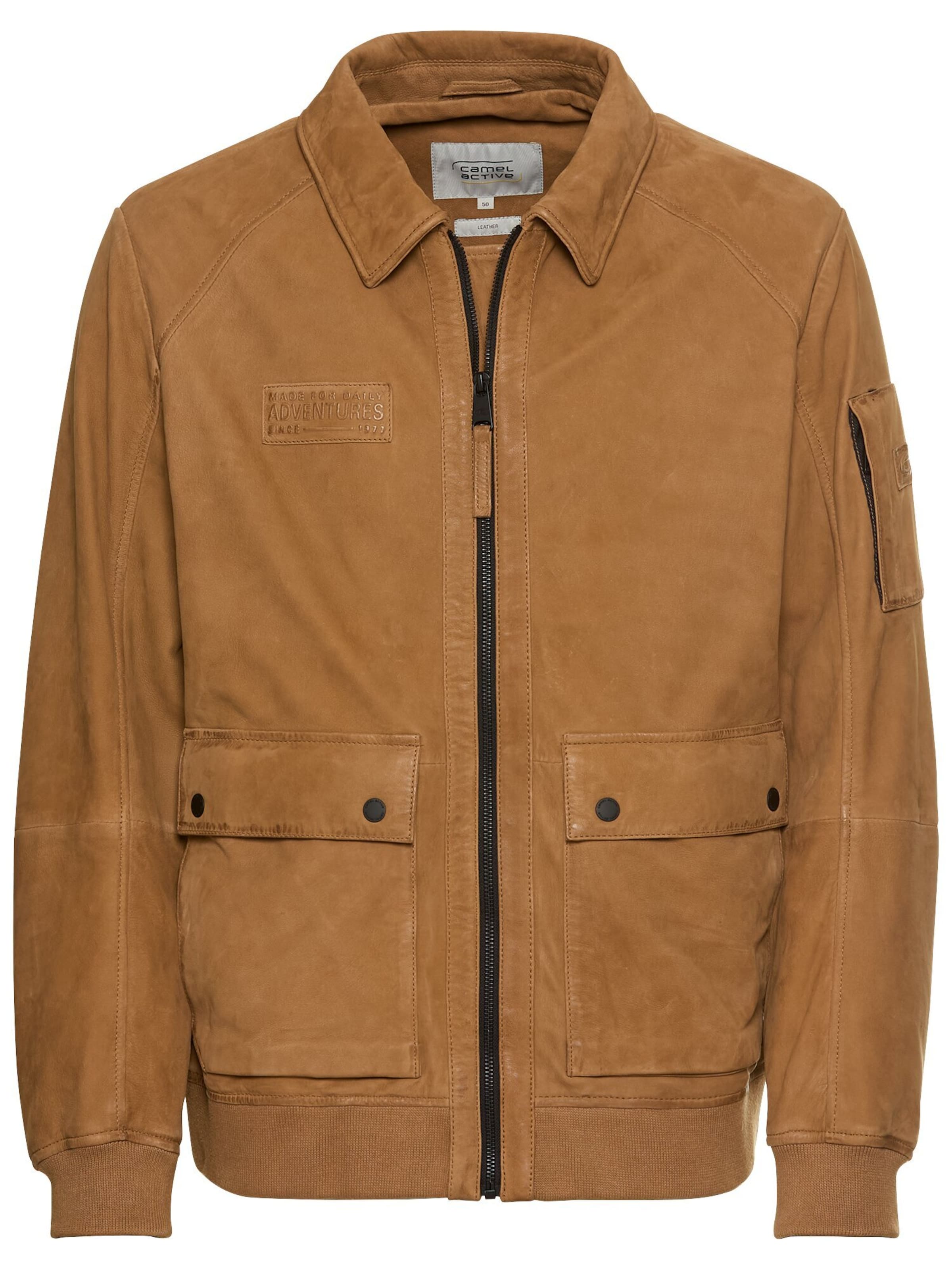 CAMEL ACTIVE Between-Season Jacket in Brown: front