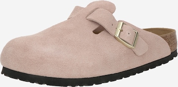 BIRKENSTOCK Pistokkaat 'Boston' värissä vaaleanpunainen: etupuoli