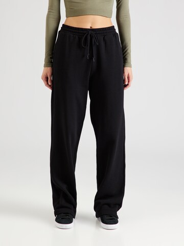 Carhartt WIP Loosefit Broek 'Casey' in Zwart: voorkant