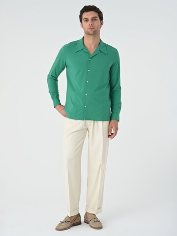 Antioch Slim fit Overhemd in Groen
