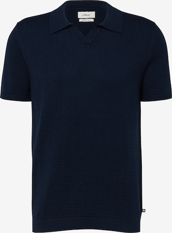 s.Oliver Pullover in Blau: Vorderseite