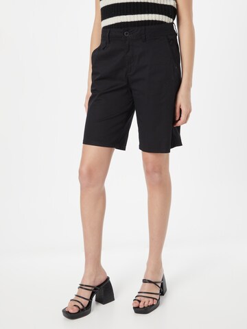 s.Oliver Loose fit Chino Pants in Black: front