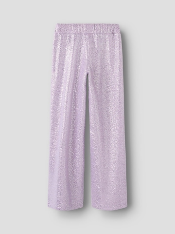 Wide Leg Pantalon NAME IT en violet