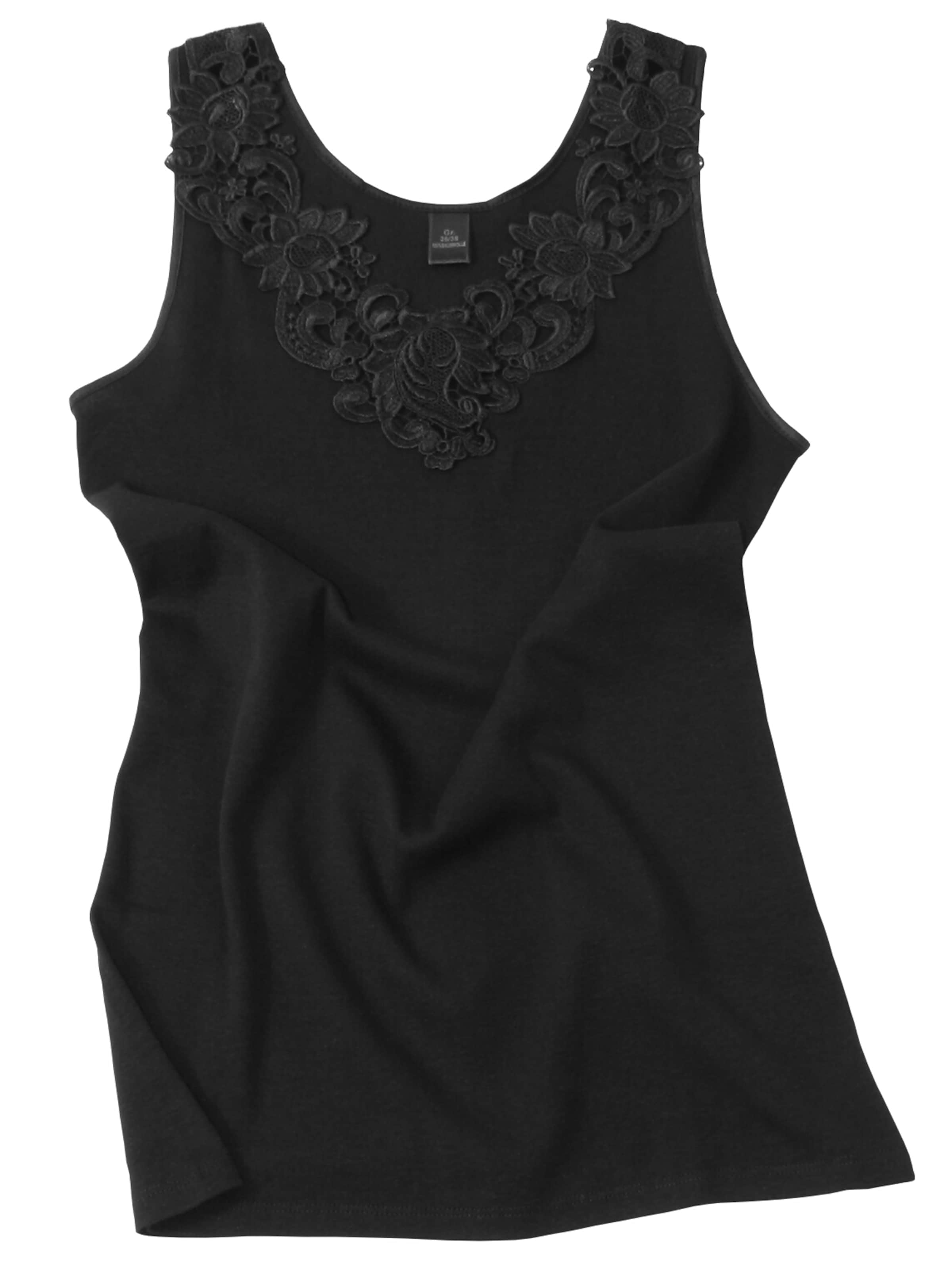 Maillot de corps Cotton Prime en noir : devant