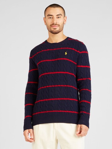 Polo Ralph Lauren Svetr – modrá: přední strana