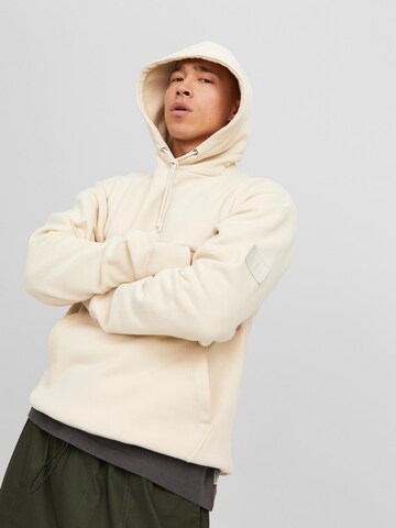 JACK & JONES Sweatshirt 'JJClassic' in Beige