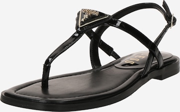 GUESSJapanke 'RAINEY4' - crna boja: prednji dio