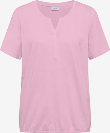 CECIL T-Shirt in Pink: Vorderseite