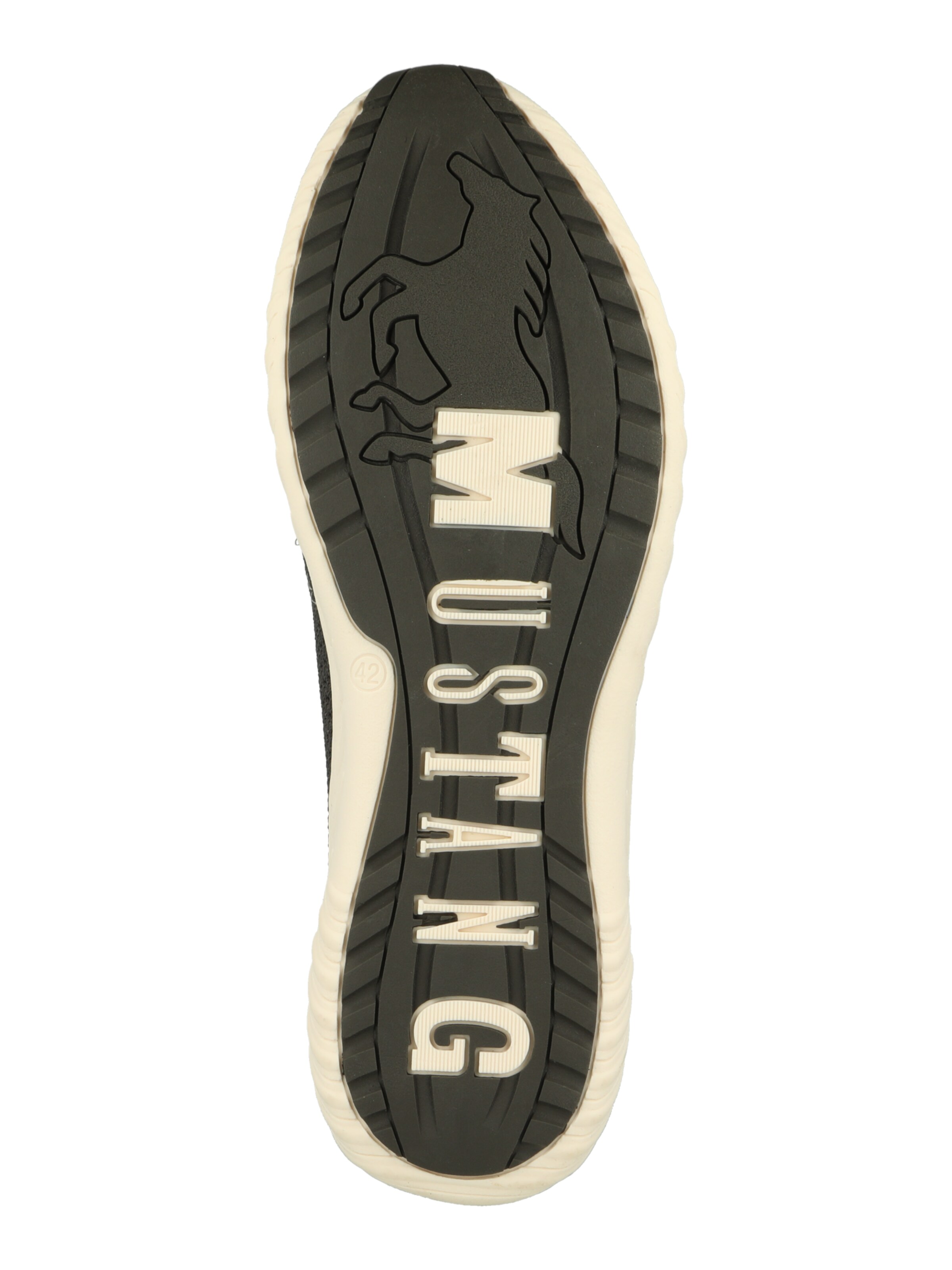 Baskets basses MUSTANG en gris