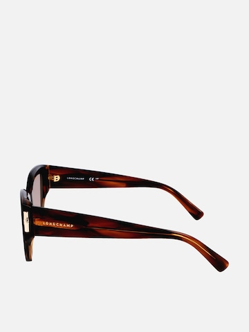 Lunettes de soleil Longchamp en marron