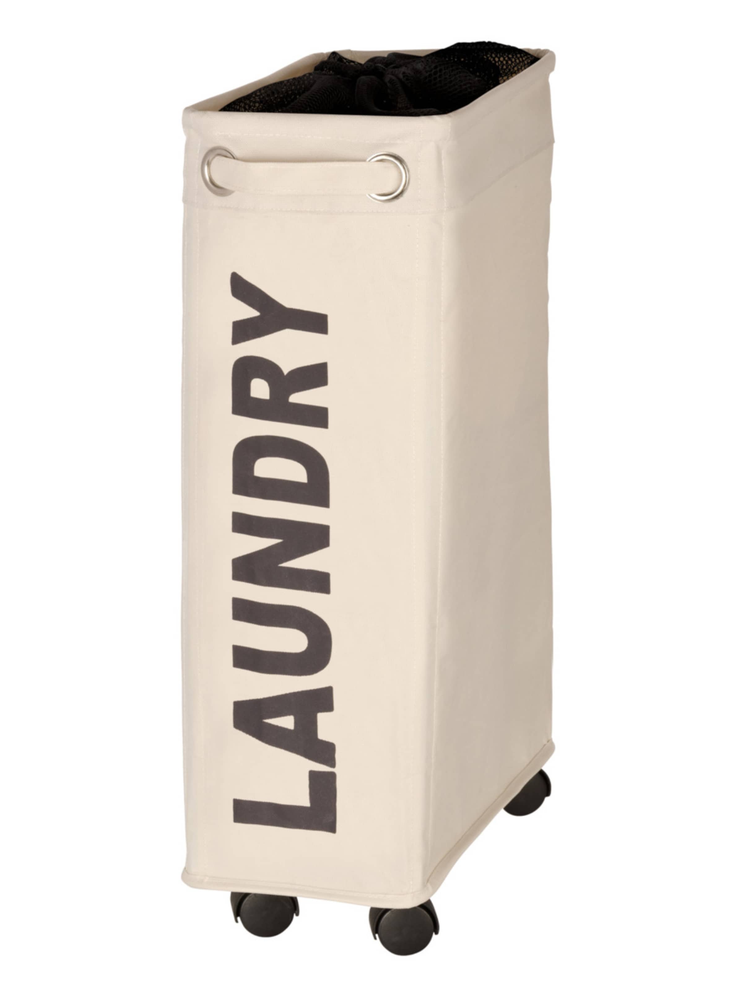 Wenko Wäschebehälter 'Corno' in Beige: Vorderseite