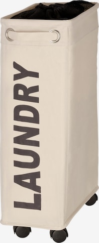 Wenko Laundry Basket 'Corno' in Beige: front