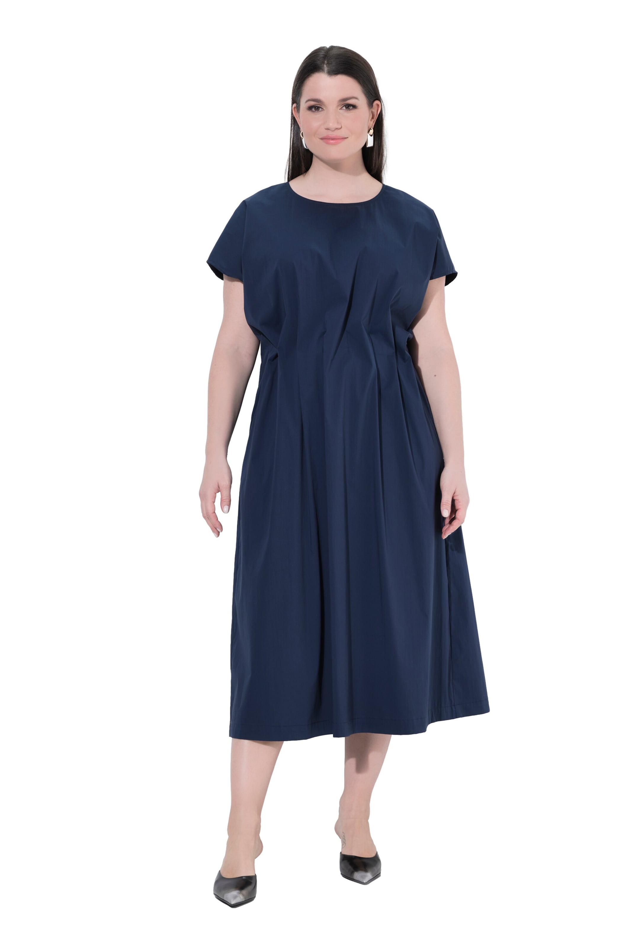 Ulla Popken Kleid in Blau: Vorderseite