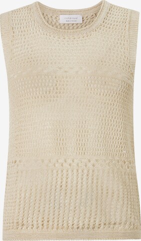 Rich & Royal Gebreide top in Beige: voorkant