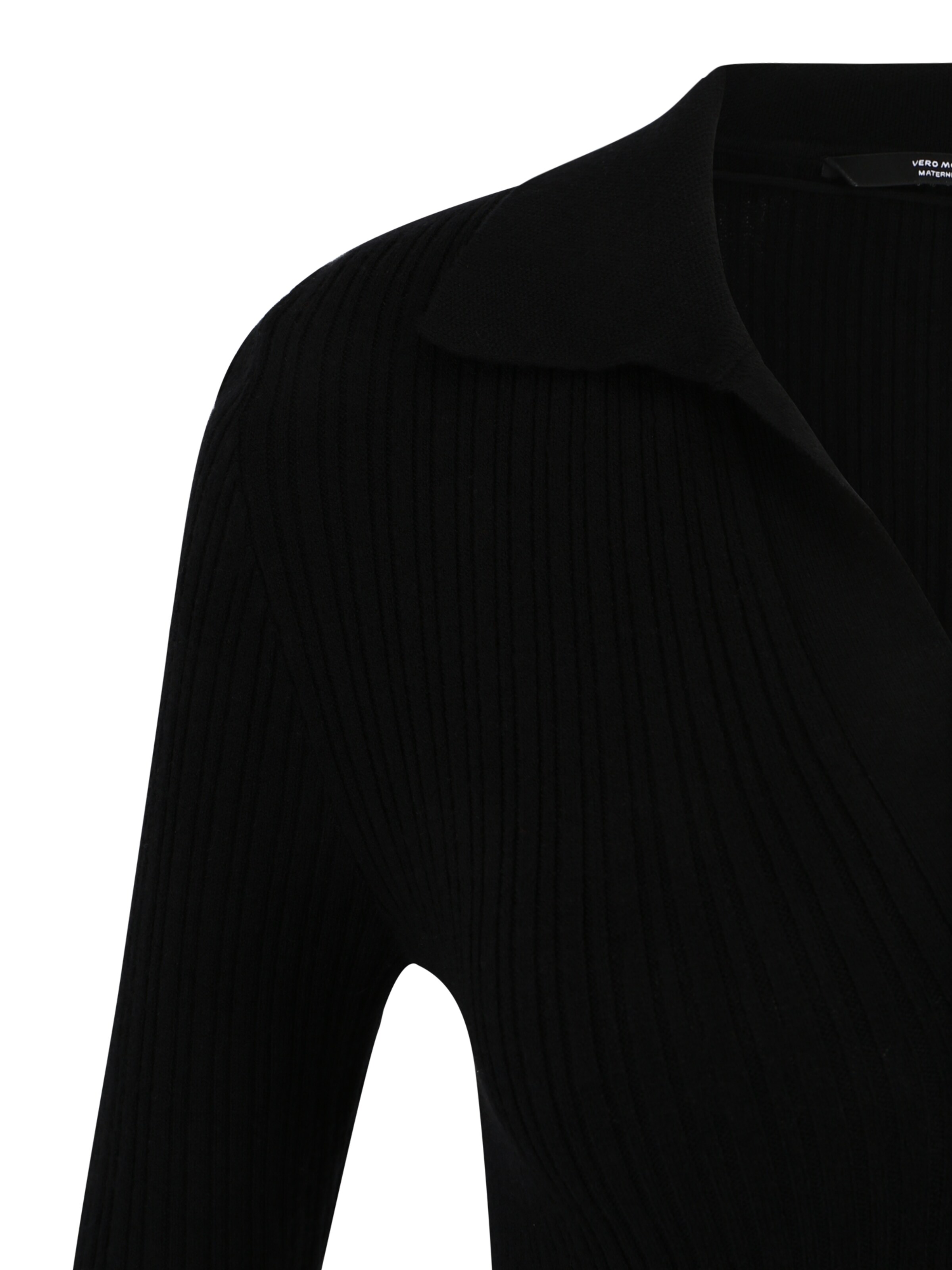 Rochie tricotat de la Vero Moda Maternity pe negru