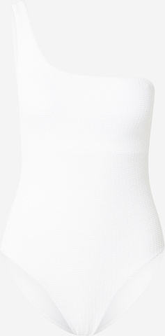 Seafolly Swimsuit in White: front