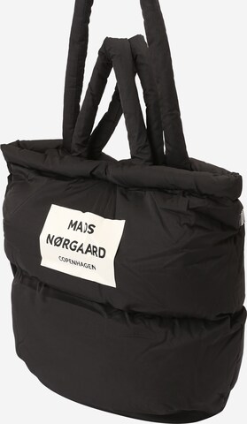 melns MADS NORGAARD COPENHAGEN "Shopper" tipa soma 'Duvet Dream': no priekšpuses