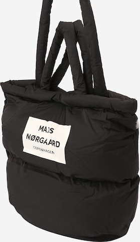 MADS NORGAARD COPENHAGEN Μεγάλη τσάντα 'Duvet Dream' σε μαύρο: μπροστά
