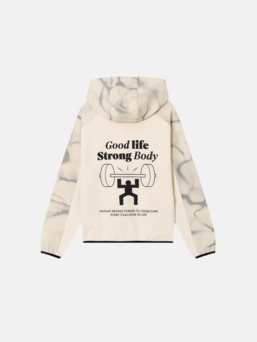 EA7 Emporio Armani Sweatshirt i beige