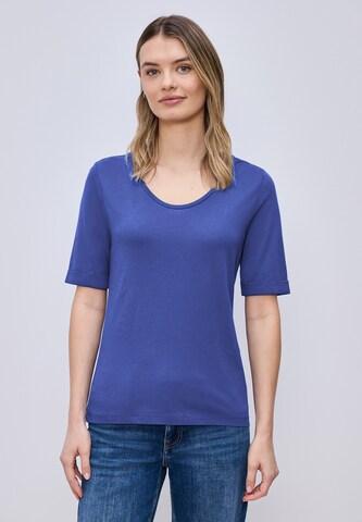 STREET ONE Shirt in Blue: front