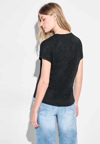 CECIL T-Shirt in Schwarz