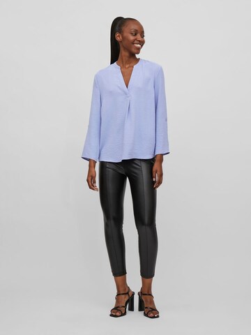 VILA Bluse in Blau