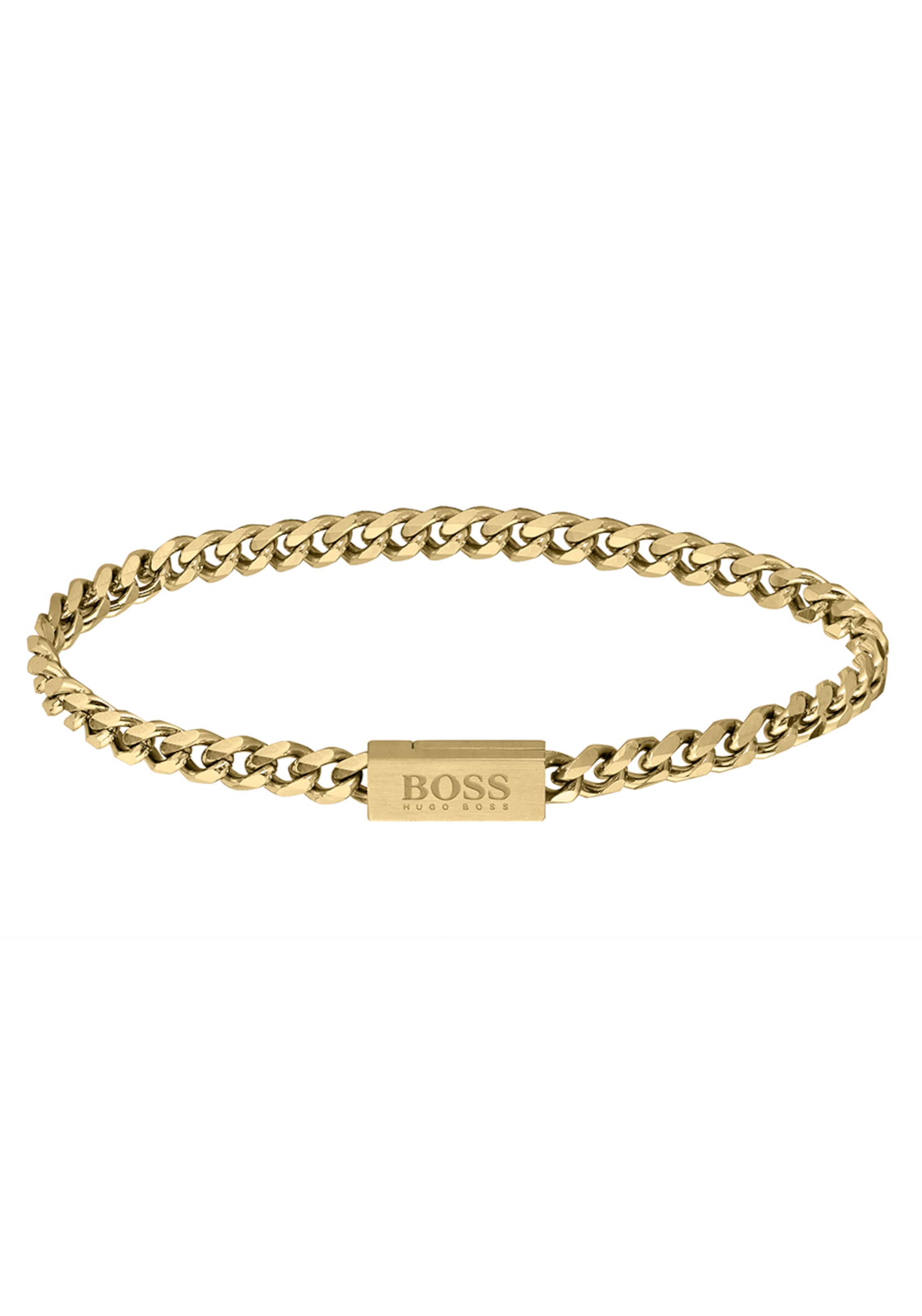 HUGO Bracelet 'Chain for him' in Gold: front