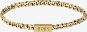 Bracelet 'Chain for him' BOSS en or : devant
