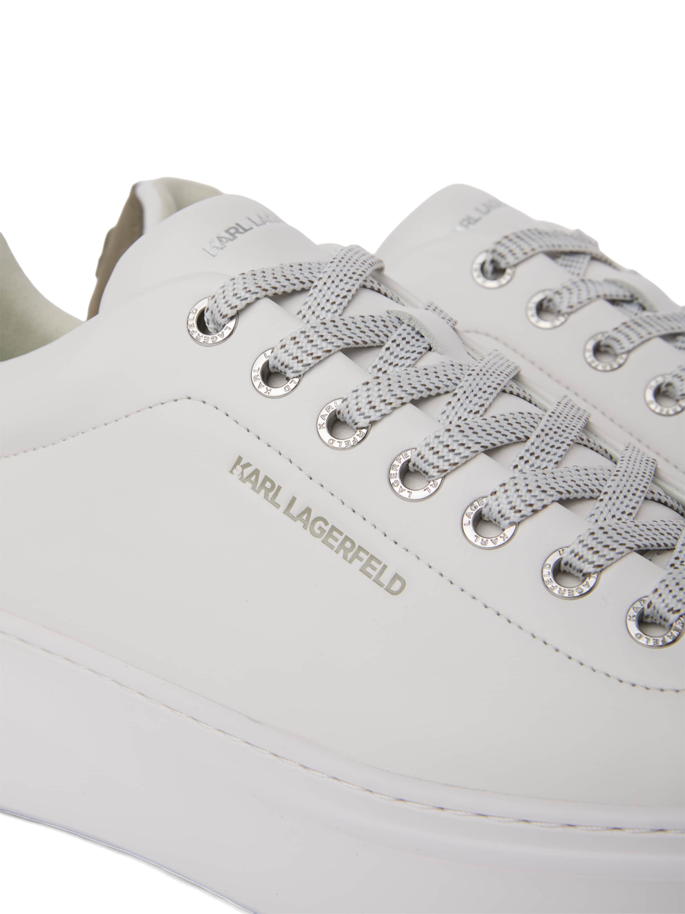 Karl Lagerfeld Rövid szárú sportcipők ' IKON ' - fehér