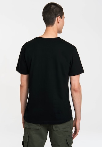 LOGOSHIRT Shirt 'The Daltons ' in Black