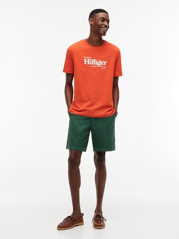 T-Shirt TOMMY HILFIGER en orange
