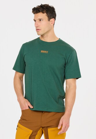 Whistler T-Shirt 'Kunta' in Grün: Vorderseite