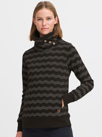 Sweat-shirt 'OXVernita' Oxmo en noir : devant