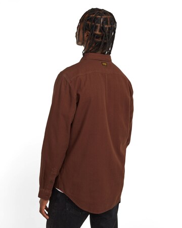 G-STAR Slim fit Overhemd in Bruin