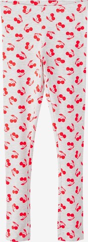 NAME IT Skinny Legginsy 'Vivian' w kolorze szary: przód