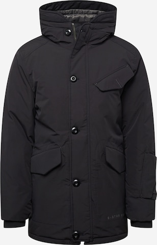 Parka d’hiver 'Vodan' G-Star RAW en noir : devant