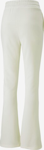 évasé Pantalon 'Classics' PUMA en blanc