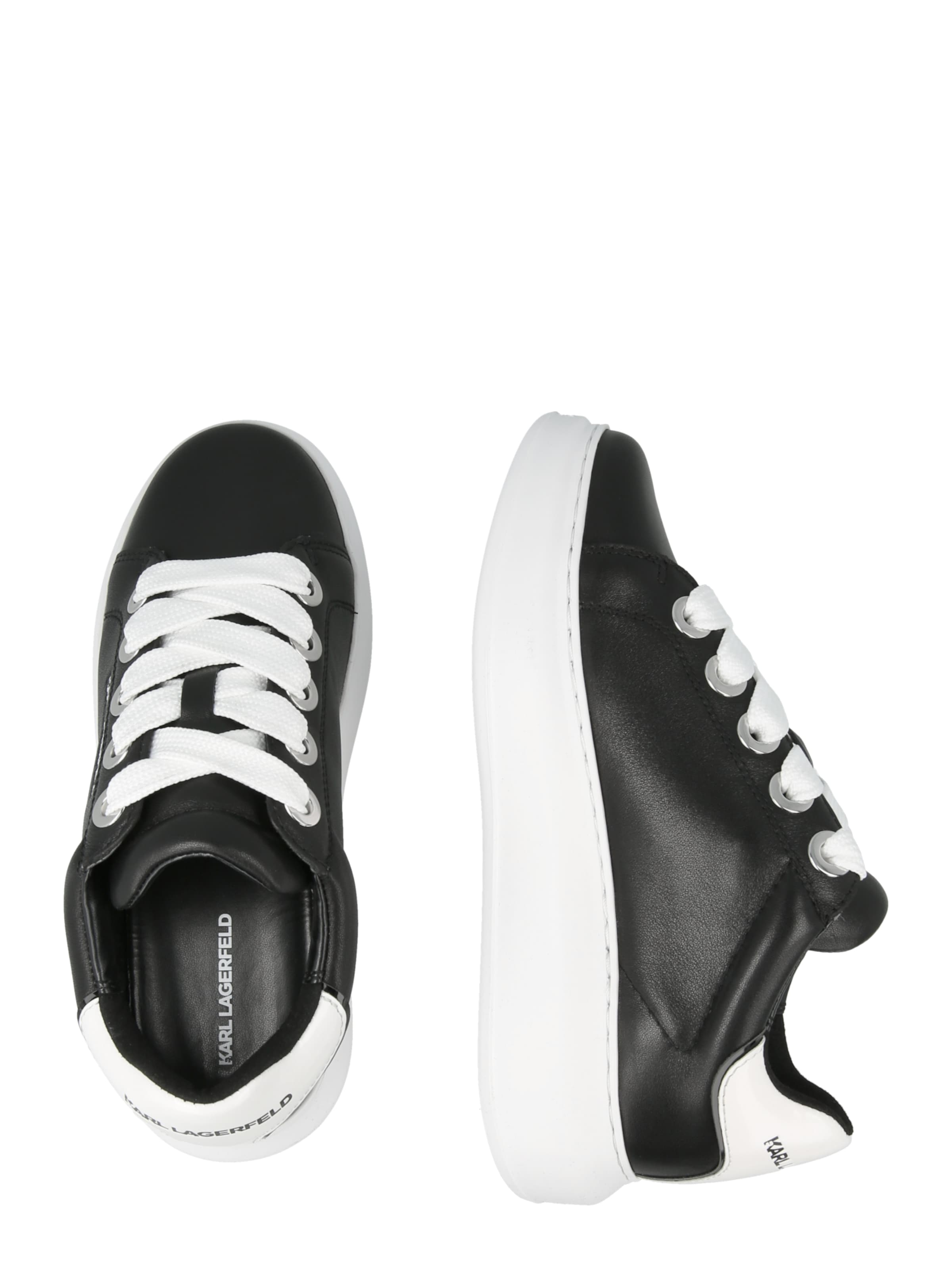 Karl Lagerfeld Rövid szárú sportcipők - fekete