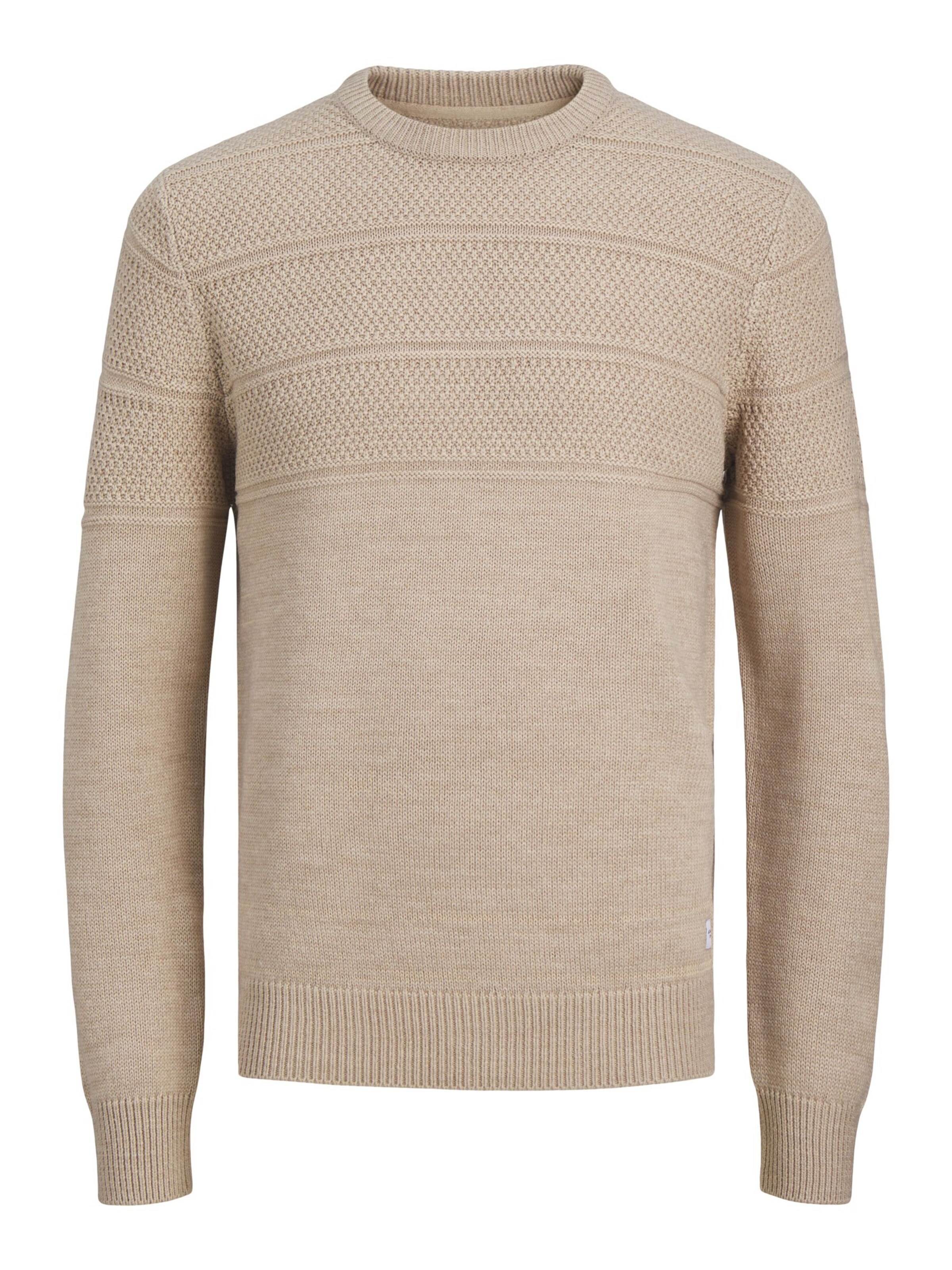 JACK & JONES Pullover i beige: forside