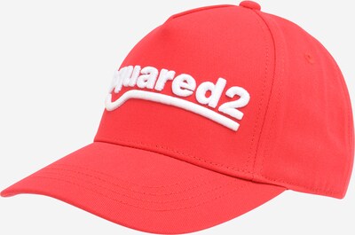 Pălărie DSQUARED2 pe roșu deschis / alb, Vizualizare produs