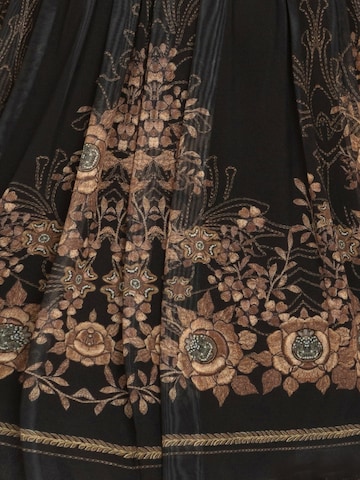 JIORO Spódnica 'GOLDEN ROSES' w kolorze czarny