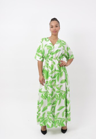 Elara Dress in Green