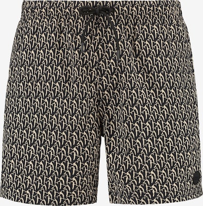 Shiwi Uimashortsit 'Nick' värissä beige / musta, Tuotenäkymä