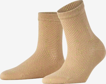 BURLINGTON Socks 'Neon Splash' in Orange: front