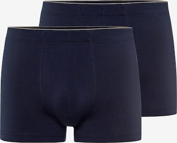 Hanro Boxershorts 'Cotton Superior' in Blau: Vorderseite