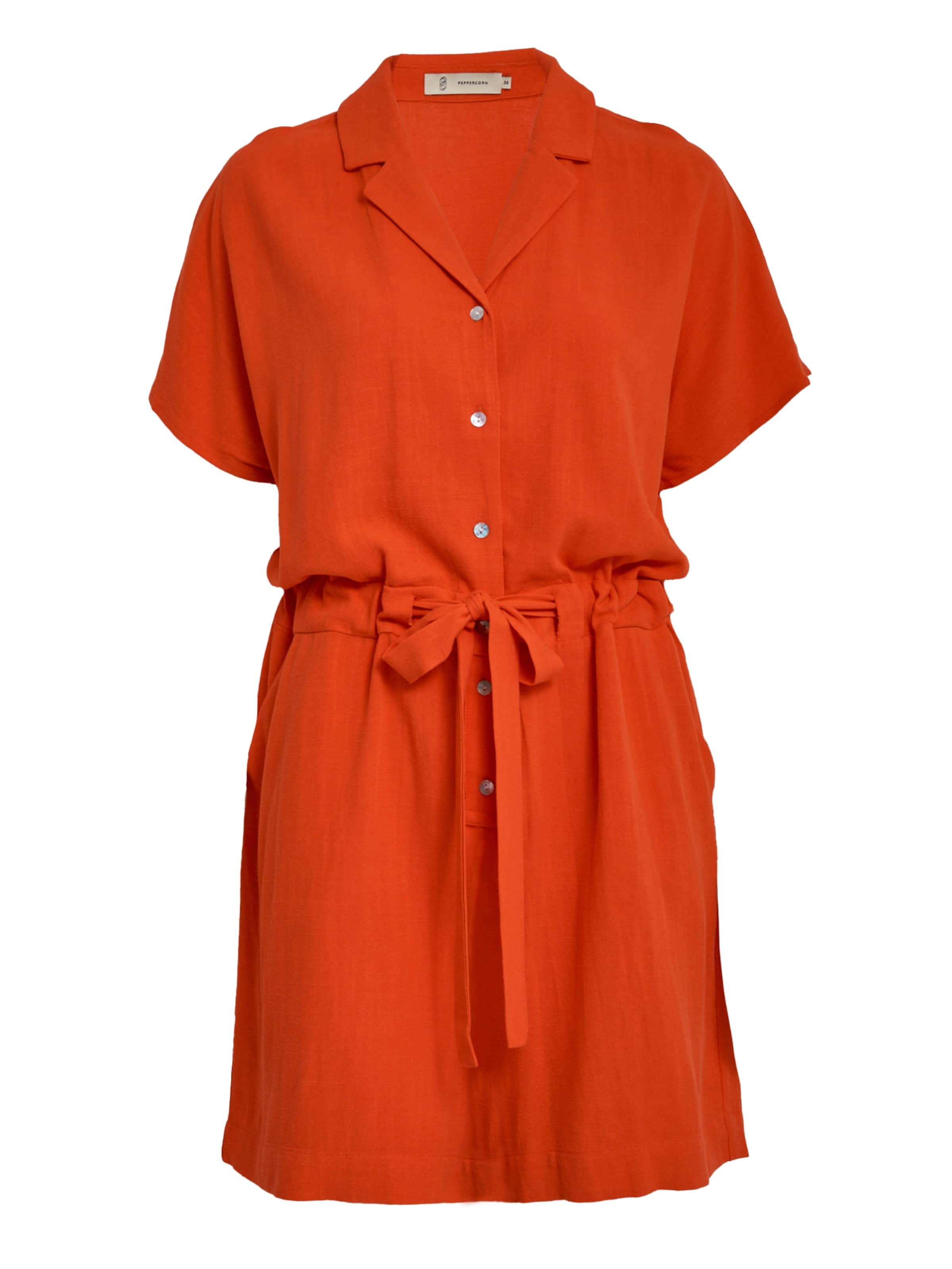 Peppercorn Sommerkjole 'Hannah ' i orange: forside