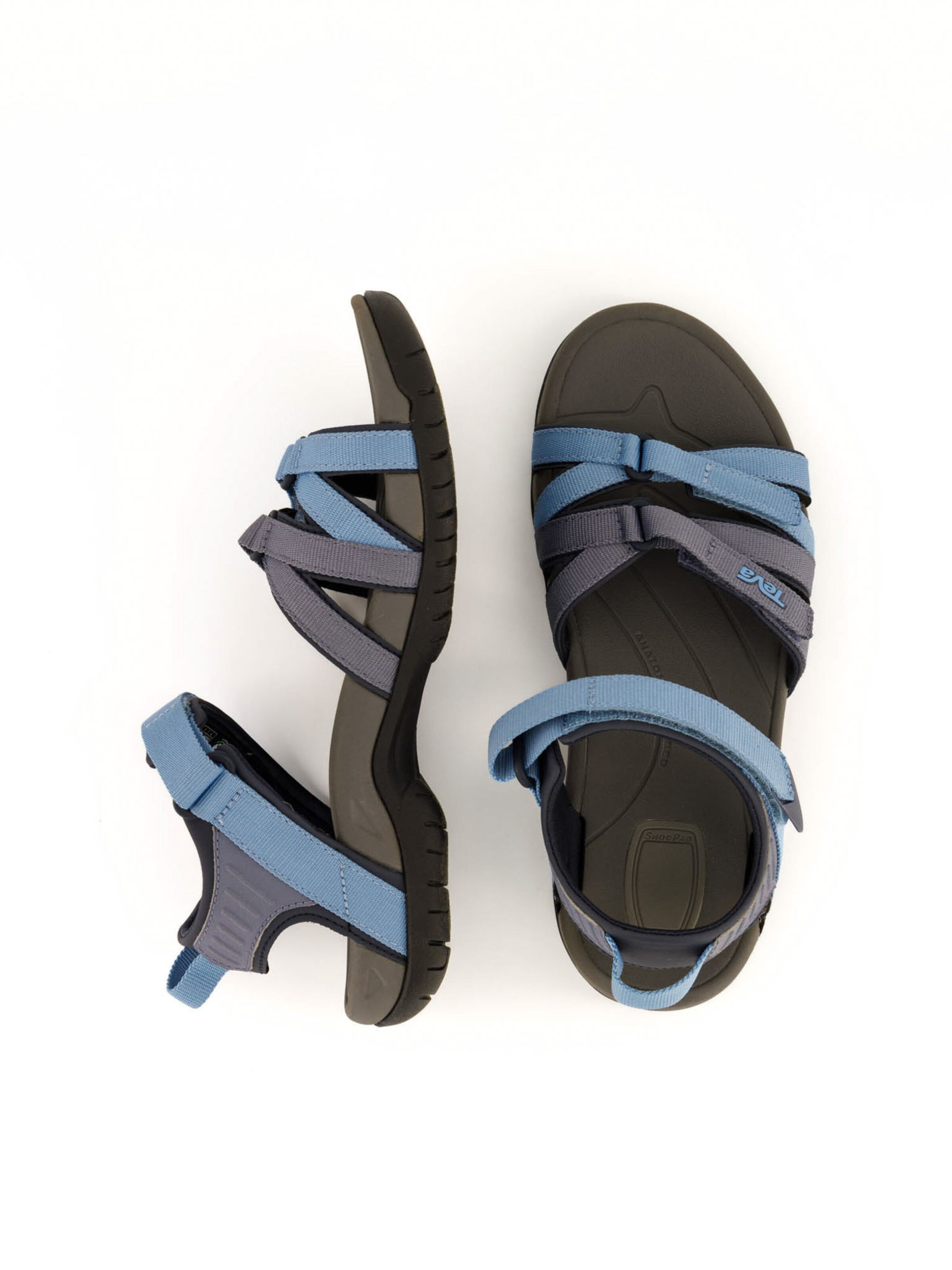 TEVA - Sandália 'Tirra' em azul: frente