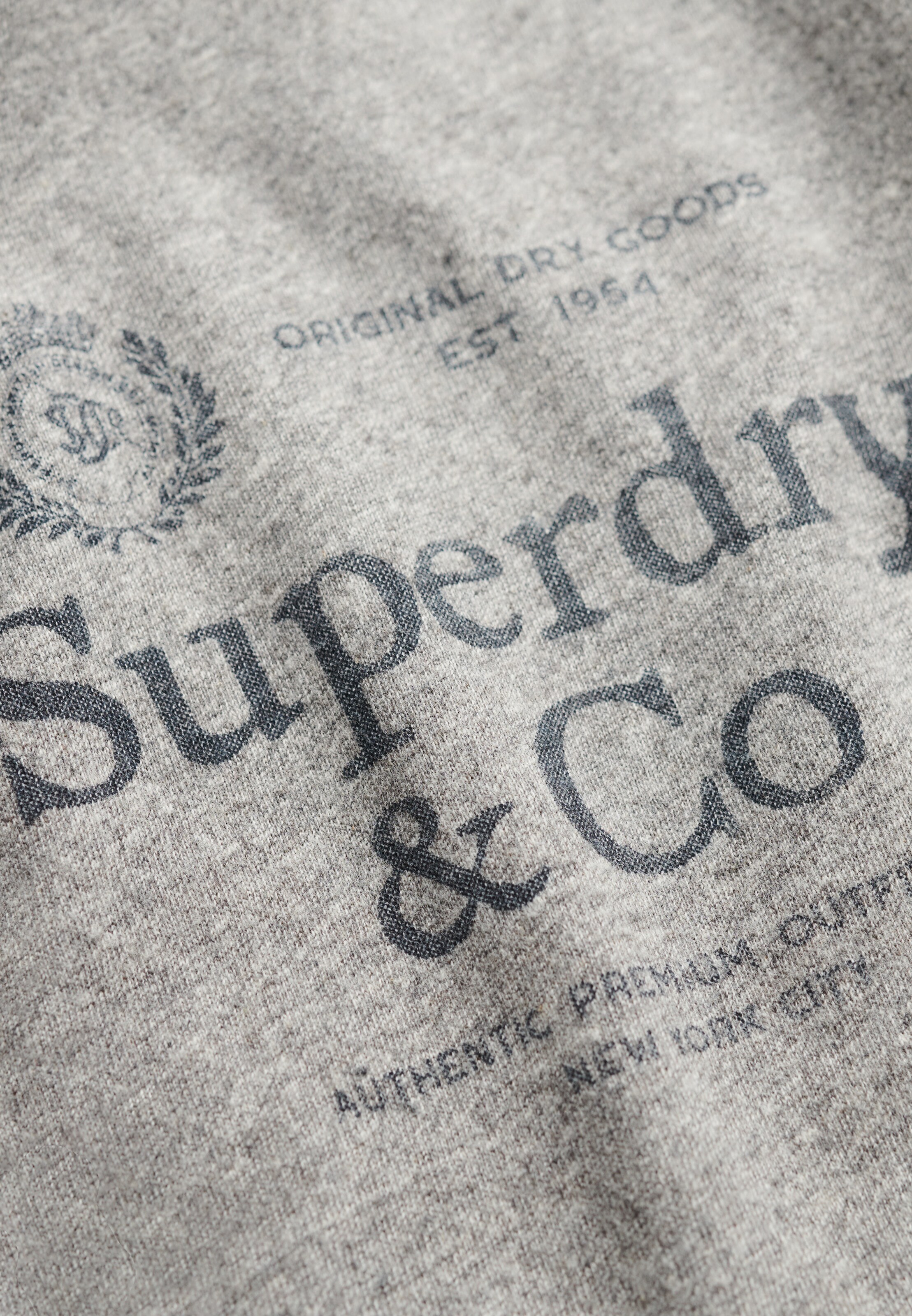 Superdry & Co Majica '1954 COMPANY' | siva barva